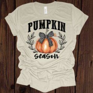 Pumpkin Season - Bella & Canvas - Natural